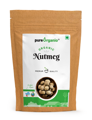 Pure organio Organic Nutmeg Jaiphal