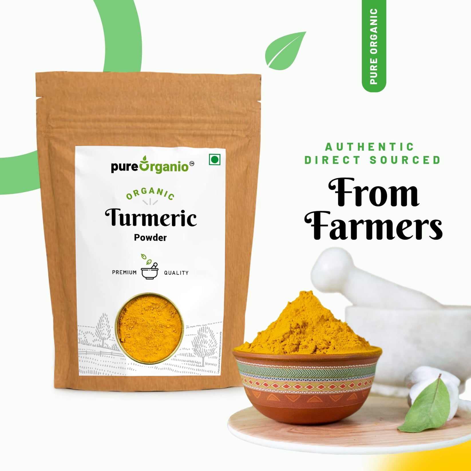 Buy Premium Organic Turmeric Powder Online Best Organic